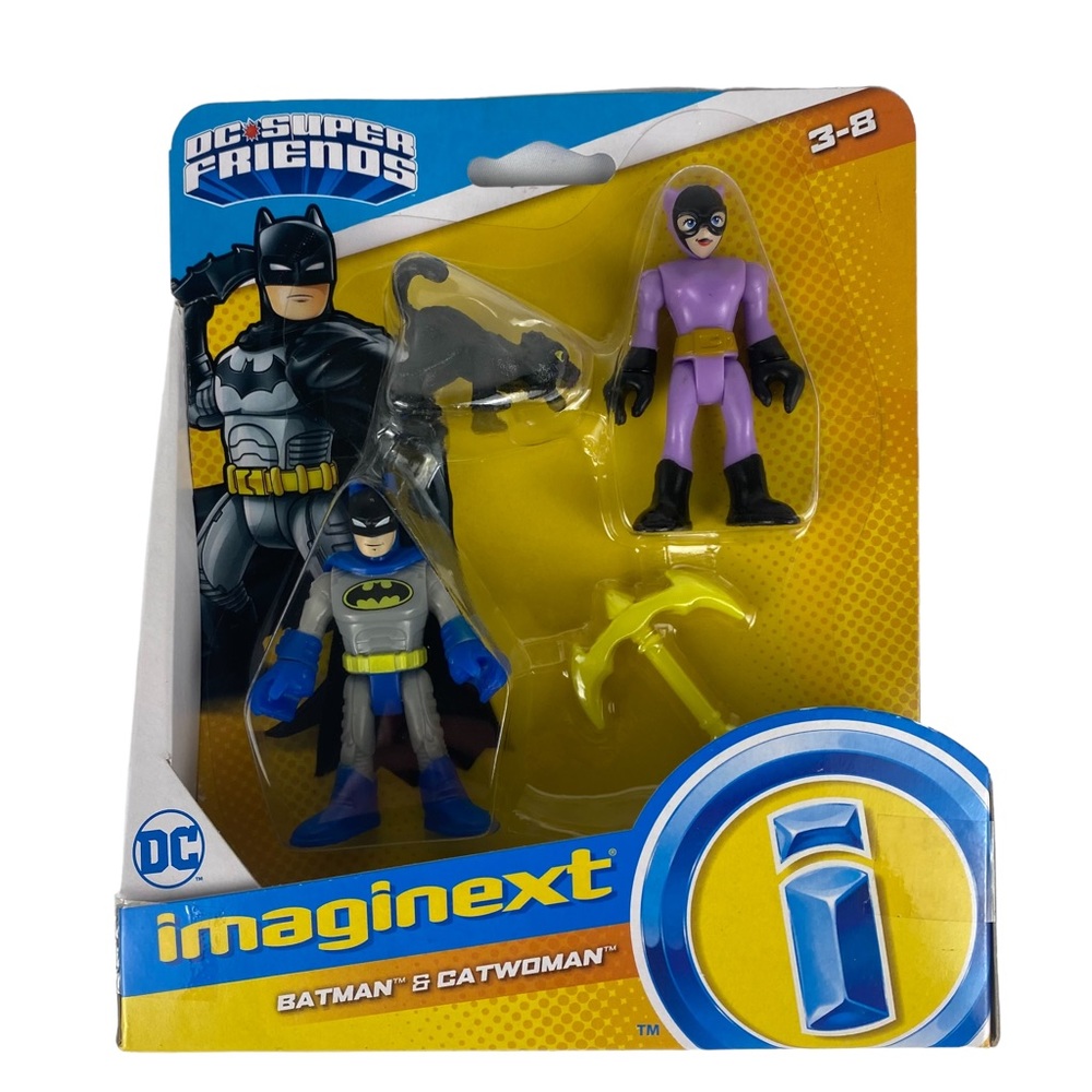 Imaginext DC Super Friends Batman & Catwoman NEW